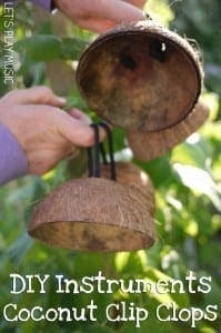 DIY Instruments : Coconut Clip Clops