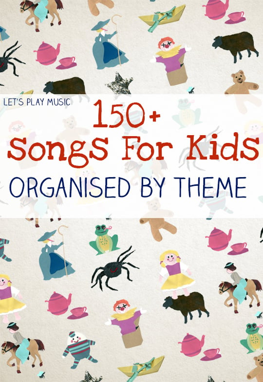 150 canciones ordenadas por temas en Let's Play Music