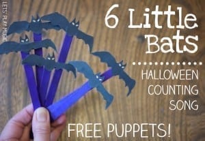 6 Little Bats Halloween Counting Song