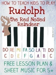 Jingle Bells Beginner piano sheet music - Galaxy Music Notes