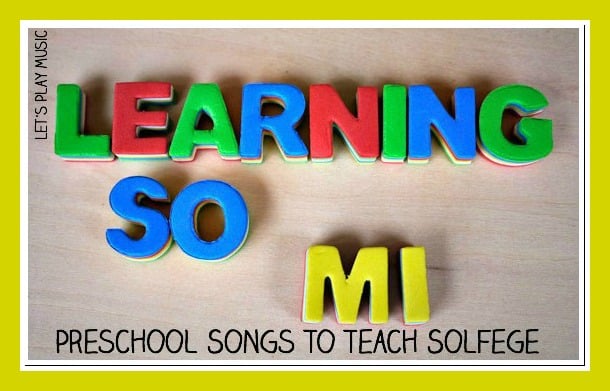 Music Lesson, Song and Game Hello Kodaly, sol, mi