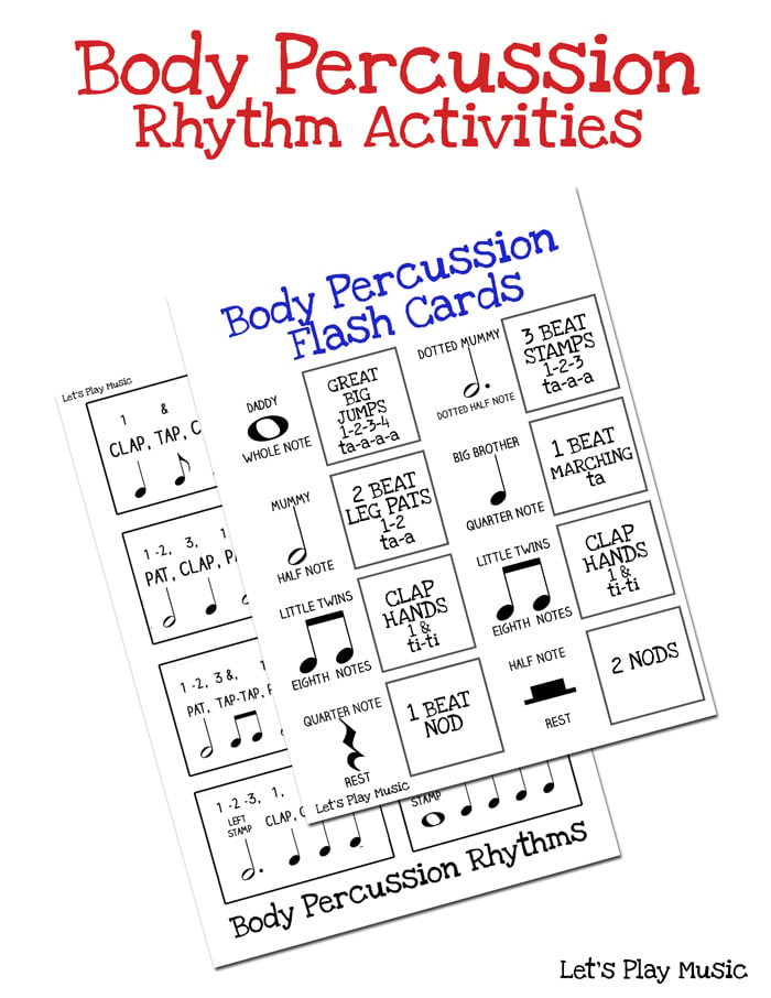 Free printable rhythm sheets