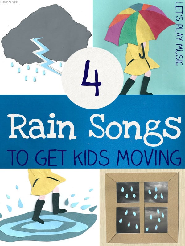 4 Rain Rhymes to Get Kids Moving