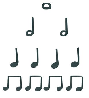 Let's Play Music : Magic Feet Follow the Beat - An Fun and Easy Way to Learn Note Values