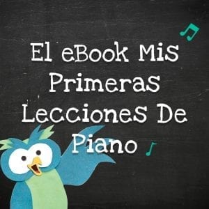 El eBook Mis primeras lecciones de piano