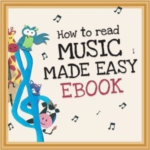 How to read music made easy ebook landing page image