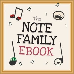 The Note family ebook landing page image